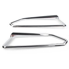 2x Motor Gloss Chrome Front