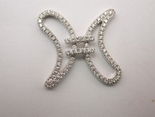 feines Sternzeichen Fische mit Brillanten Weißgold 750 - WEMPE