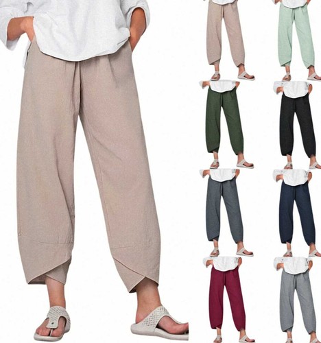 Damen leinenhose leinen italy - damen,