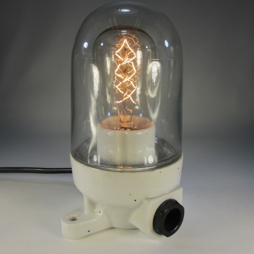 Vintage keramik lampe art deco - vintage,