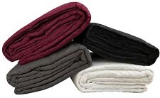 Tagesdecke Bettüberwurf Uni Einfarbig gesteppt Wohndecke Steppdecke Sofaüberwurf