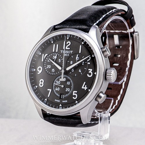 Tissot chrono mm - mm, schwarz