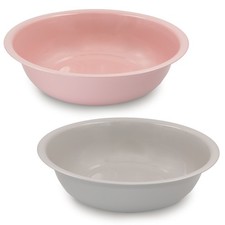 2 Lackierte Wannen zum