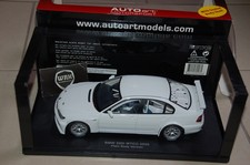 BMW 320 WTCC E46 WHITE AUTOART DIECAST 80548  1:18 SUPERB!! SEE INFO