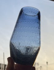 Vase blau skandinavien - vase, (?)