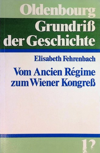 Vom ancien régime zum - vom,