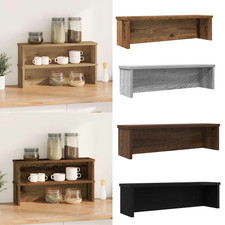 1/2x Tischregal Küchenregal Regalorganizer Mini-Regal stapelbar Regalset Regale