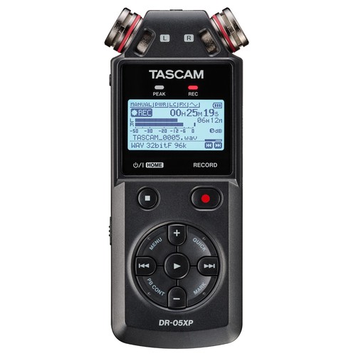 Tascam 05xp audio recorder - tascam, audio-recorder