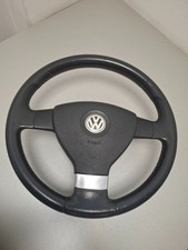 Lederlenkrad VW Polo 9N3 Golf 5 Touran Lenkrad 3-Speichen 1Q0419091F