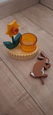 PartyLite P90062 Kerzenhalter Kerzenring Frühlings-Impressionen Hase Ostern...