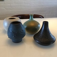 Keramik Vasen Konvolut, 4
