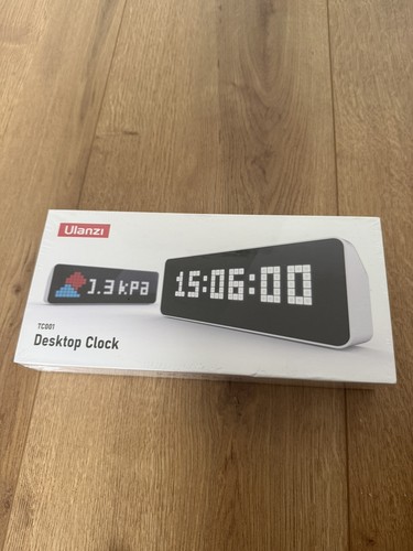 Ulanzi tc001 desktop clock - desktop,