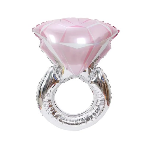 Folienballon ring rosa - folienballon,