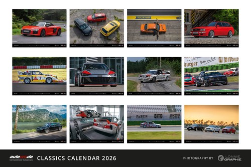 Autewo classics kalender 2026 - classics,