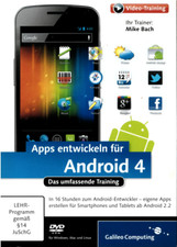 Videotraining: Apps entwickeln für Android 4 von Mike Bach – Galileo Computing