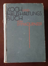 Koch- und Haushaltungsbuch von Emma Quenzer  1933