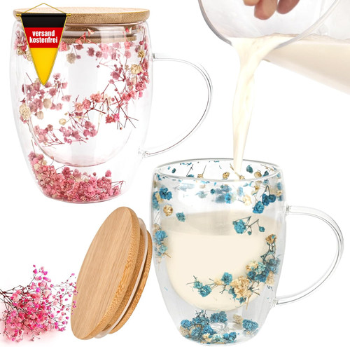 Doppelwandige kaffee gläser - doppelwandige, kaffee-gläser