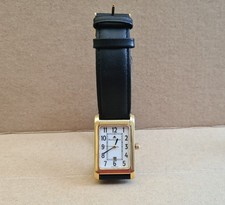 Maurice Lacroix Armbanduhr 89756 2284 mit Datum - vergoldet / Läuft