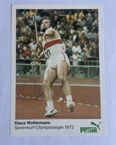 Orig autogrammkarte - orig.,