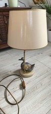 Tischlampe Ente Messing Lampe