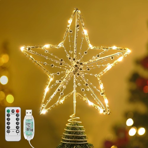 Weihnachtsbaum stern led - ,