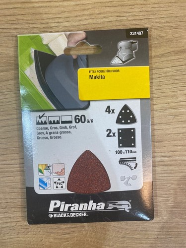 Black and decker - black, piranha