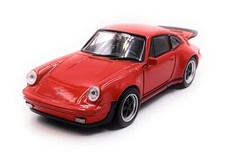 Modellauto Porsche 911  930 Turbo Rot  Auto Maßstab 1:34-39 Oldtimer
