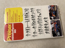 Preiser 329 Feuerwehr Figuren