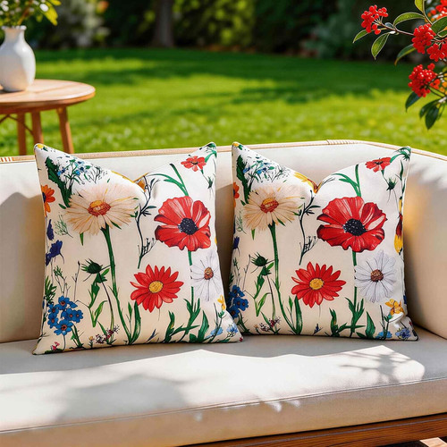 Outdoor kissenbezug 45x45 - outdoor, mit
