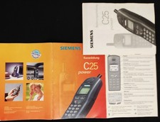 Bedienungsanleitung Power Gebrauchsanweisung f Siemens mobile C25 Einstellungen