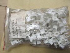 100Stück PP Rohrclips einfach 10mm  / H2DV3Reg2