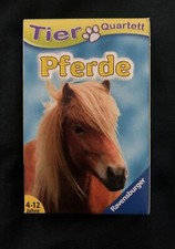 Pferde - Tier Quartett