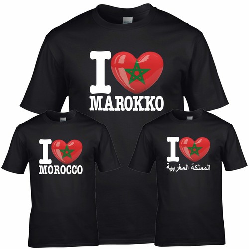 Shirt love marokko herren - shirt,