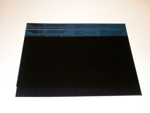 Microfich ersatzteilkatalog - microfich,