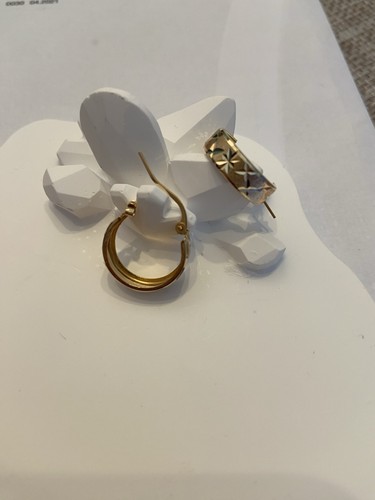 18k 750 gold ohrringe gelb - ohrringe,