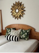 Großes Himmelbett Doppelbett Baldahin-Bett Italien DOMICIL + Matratzen TOP