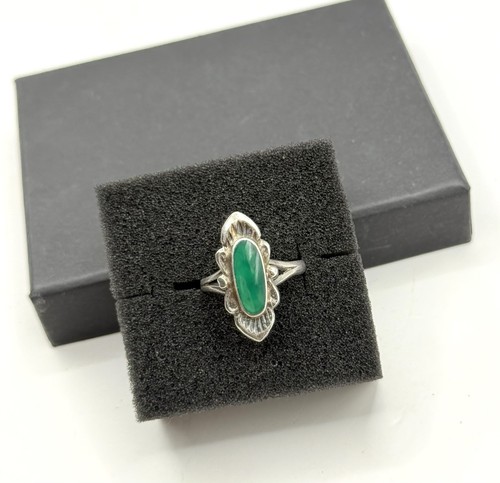 925 silber jugendstil ring mit - 925,