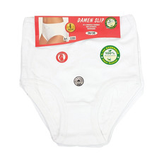 4-8-er Pack Damen Slip weiß