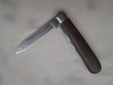 Taschenmesser Klappmesser - C. Jul. Herbertz - Holz Griffschalen - 2 Funktionen