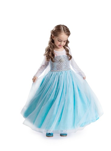 Elsa anna mädchen kostüm - elsa,
