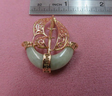 Vintage Sanuk 14k Solid Y