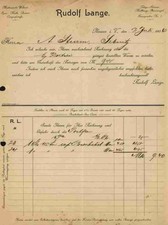 Rudolf Lange 1904 Mechanische