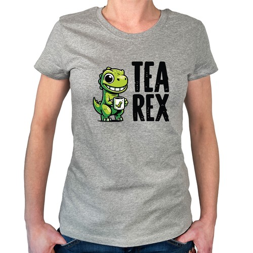 Damen shirt tea rex - t-shirt,