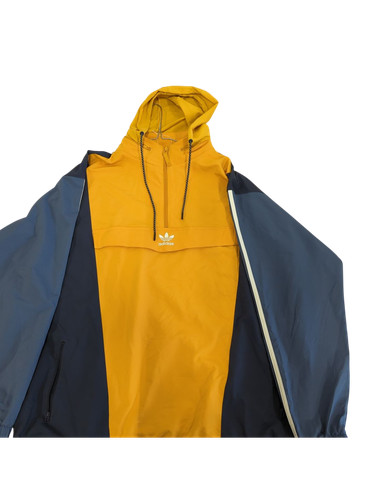 Adidas windbreaker jacke gelb - adidas,