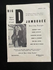 1956 Johnny Cash Show signed