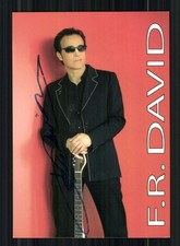 F. R. David Autogrammkarte