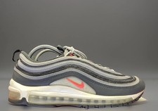 Nike Sneaker Air Max 97 Anthrazit Grau Rot ·Gr 42,5· Herren Retro Running