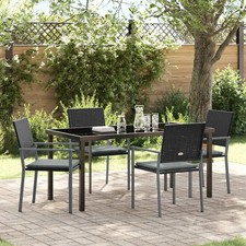 Garten Essgruppe PE-Rattan