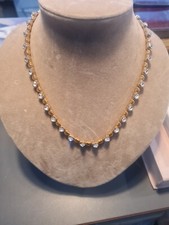 Diamonique Collier sehr edel Herzchensteine ideales Geschenk für sich selbst