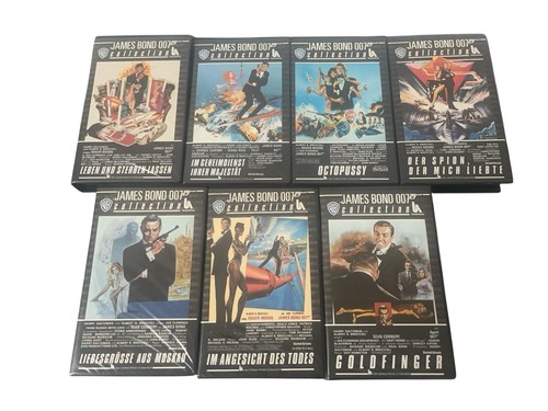 James bond 007 vhs - james,